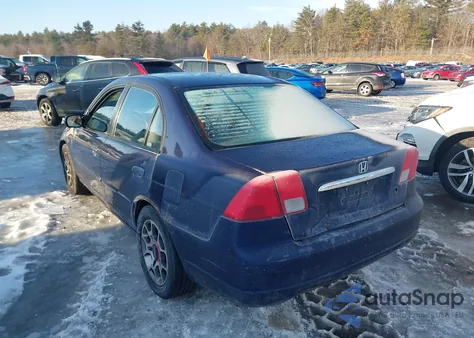 2003 Honda Civic Lx from USA, damaged, VIN 2HGES16593H578835